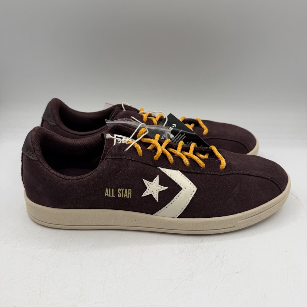 Converse Suede Unisex Low Top Skateboard Shoes Mens 6 Womens 7.5 Brown A17502C